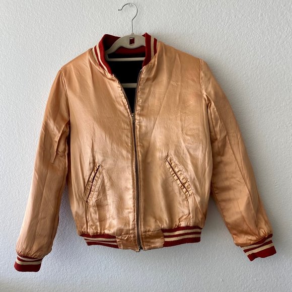 Reversible Bomber Jacket VINTAGE - Picture 4 of 6